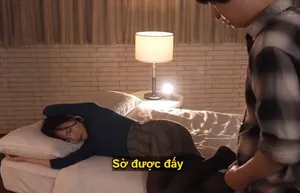 Anh rể nữa đêm vào phòng lén đụ em dâu tây